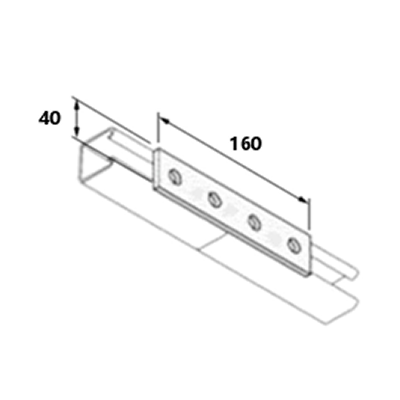 4-Hole Flat Plate