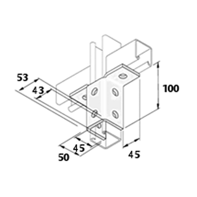 8-Hole Wing Support